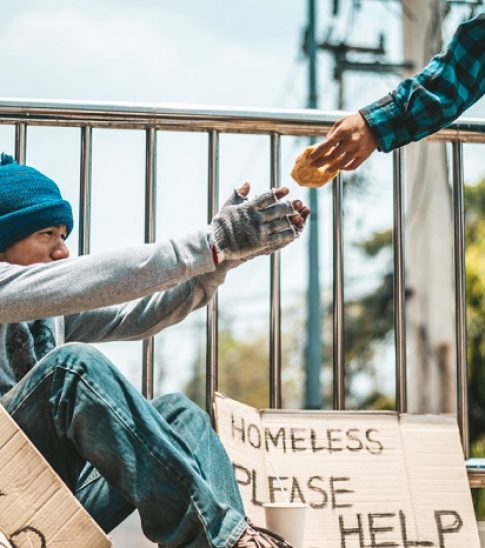 Homeless man Homeless man